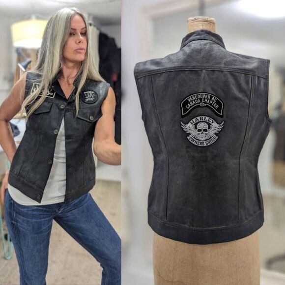 Lords Of Gastown Waxed Canvas Vest - Picture 4 of 10